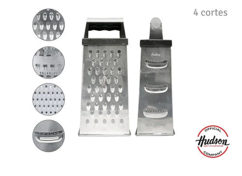 Rallador Acero Inoxidable 19 cm 4 Caras