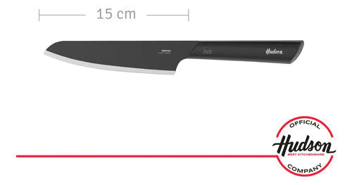 Cuchillo Profesional Chef 6 Linea Hudson Design Color Negro