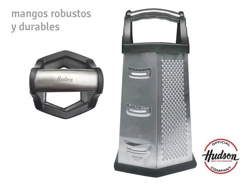 Rallador Acero Inoxidable 23 x 14.2 x 11.8 cm Hexagonal 6 Caras
