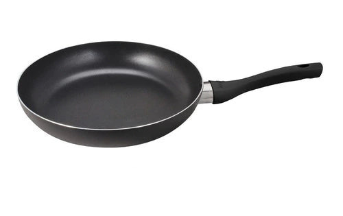 Sarten de alumino 24 cm c/ Mango Siliconado Negro