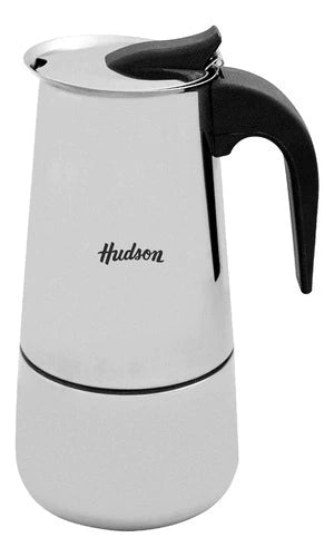 Cafetera Italiana de Acero Inoxidable p/ 9 pocillos