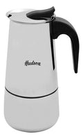 Cafetera Italiana de Acero Inoxidable p/ 9 pocillos