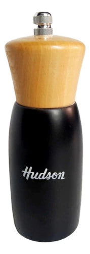 Molinillo de Madera Laqueado 15 cm Negro