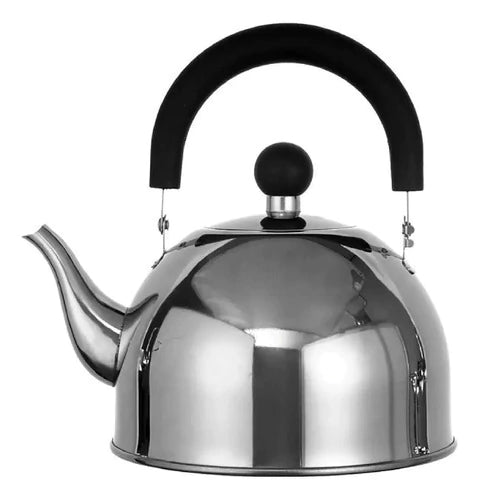 Pava Pico Matero 1.5 L Acero Inoxidable Mango Negro
