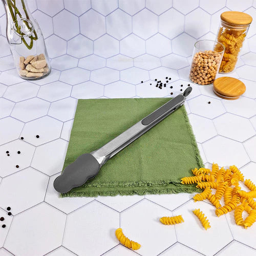 Pinza de Acero Inoxidable 30 cm Plateado
