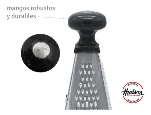 Rallador de Cocina Manual Ra03 Acero Inoxidable