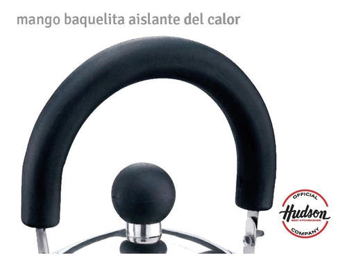 Pava Pico Matero 1.5 L Acero Inoxidable Mango Negro