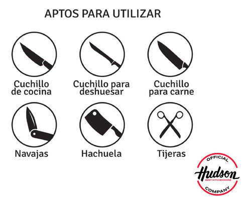 Afilador c/ Piedra Ceramica para Cuchillo Profesional