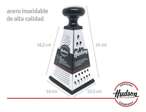 Rallador de Cocina Manual Ra03 Acero Inoxidable