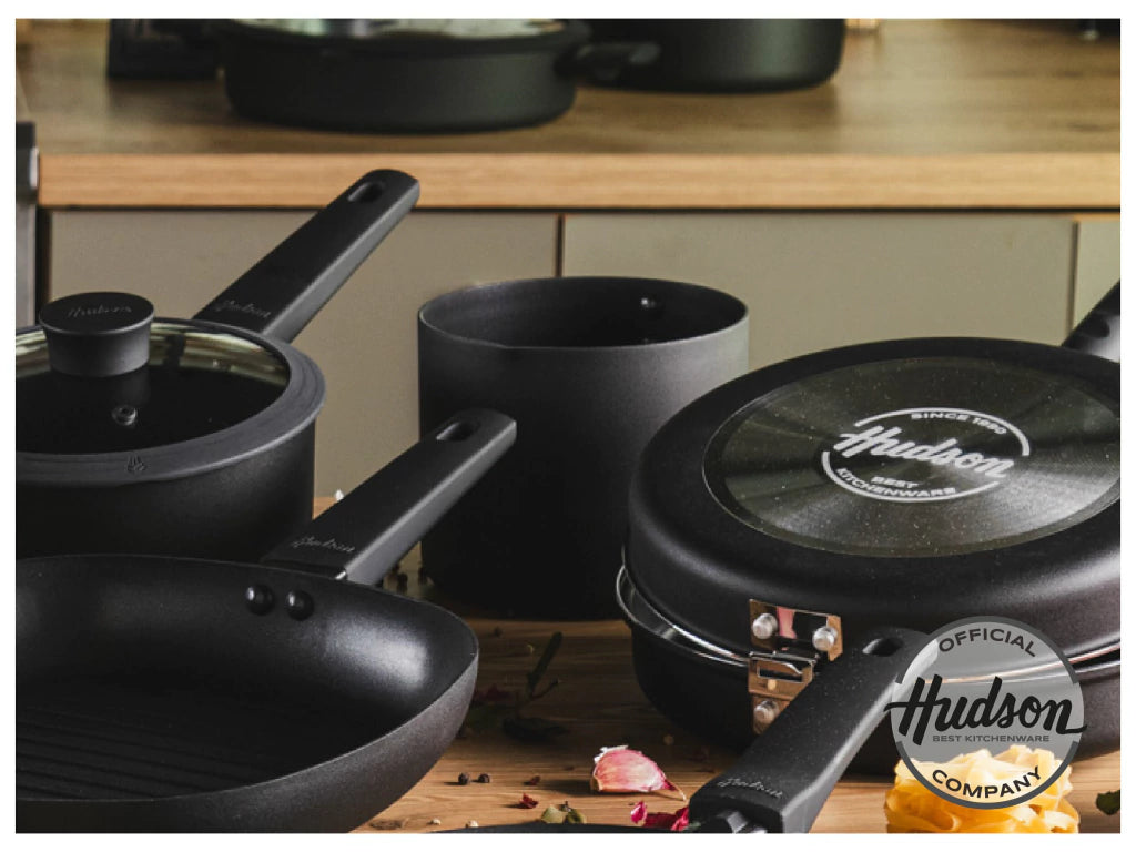 Jarro Hervidor 14 cm Negro de Aluminio c/ Antiadherente Daily