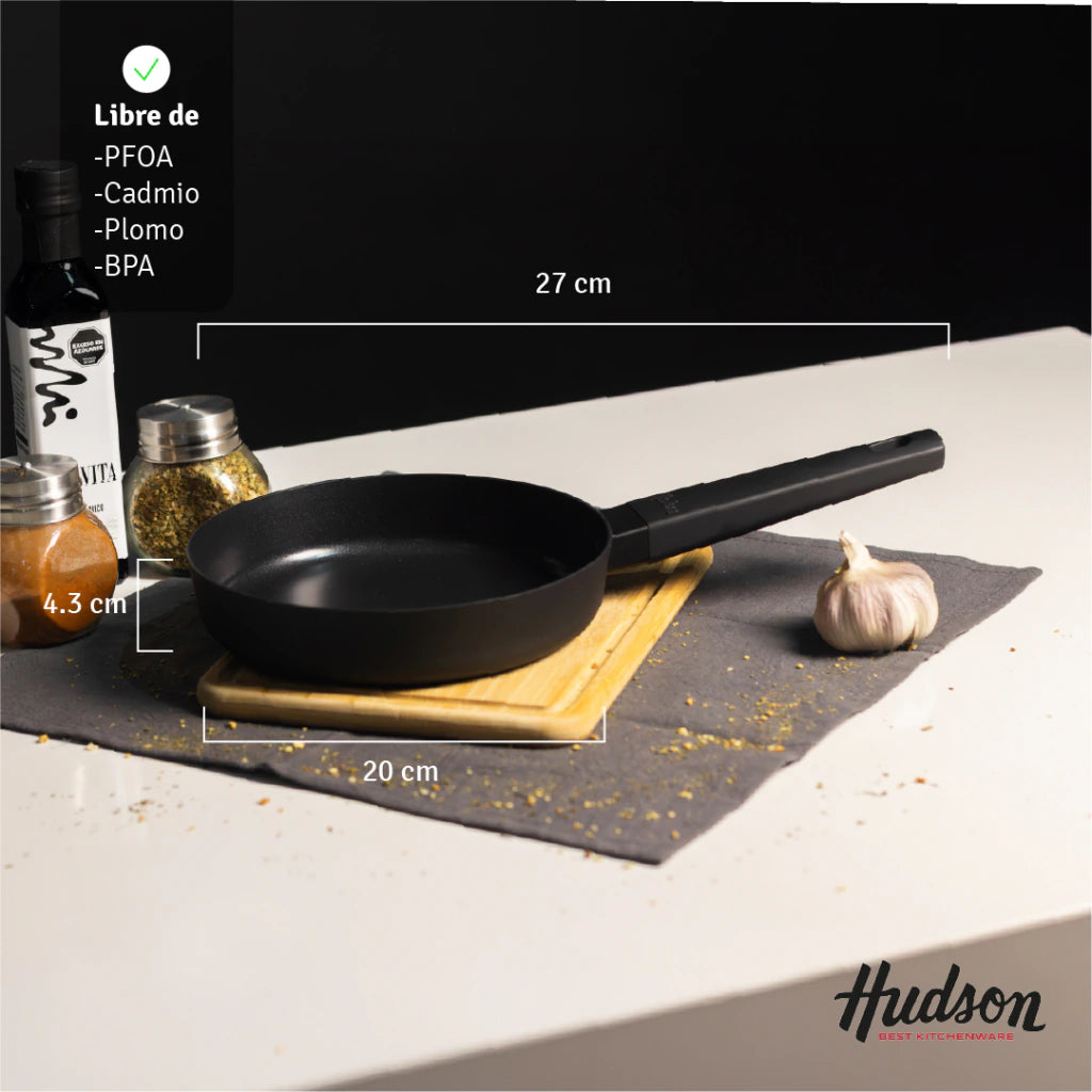 Sartén De Aluminio Con Antiadherente 20 Cm