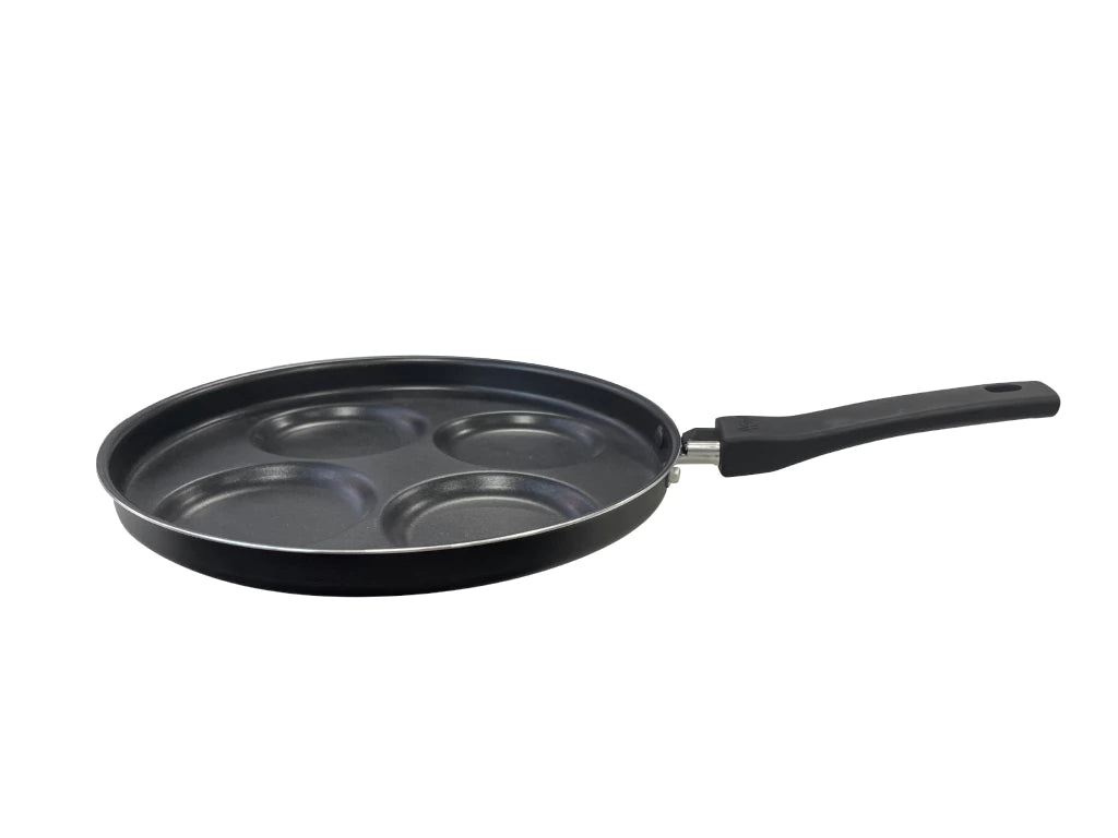 Sartén de Aluminio Daily 4 en 1 c/ Antiadherente para Huevos y Mini Tortillas