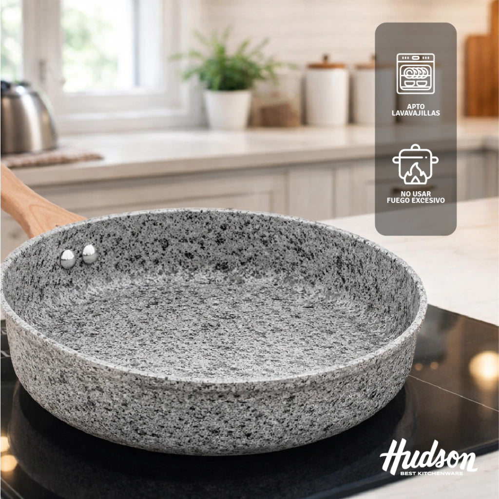 Sartén Línea Granito Stone Para Inducción 24cm