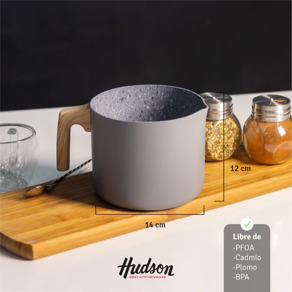 Nuevo Jarrito Hervidor 14cm Línea Granito Gris