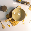 Wok De Aluminio Con Antiadherente Cerámico 28 Cm Línea Harmony