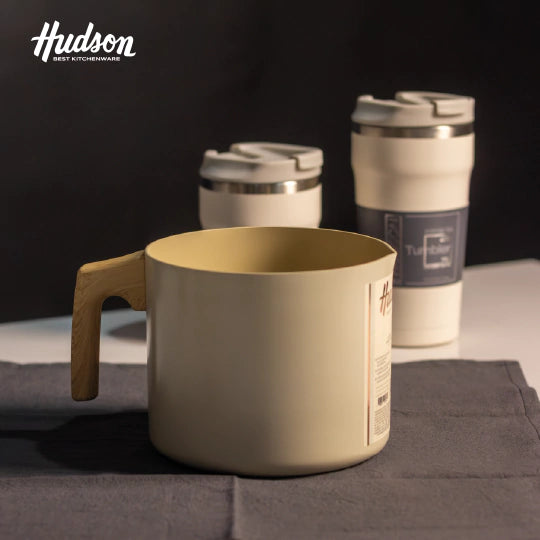 Jarro Hervidor Antiadherente Cerámico 14cm Harmony Hudson Beige