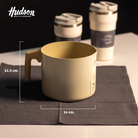 Jarro Hervidor Antiadherente Cerámico 14cm Harmony Hudson Beige