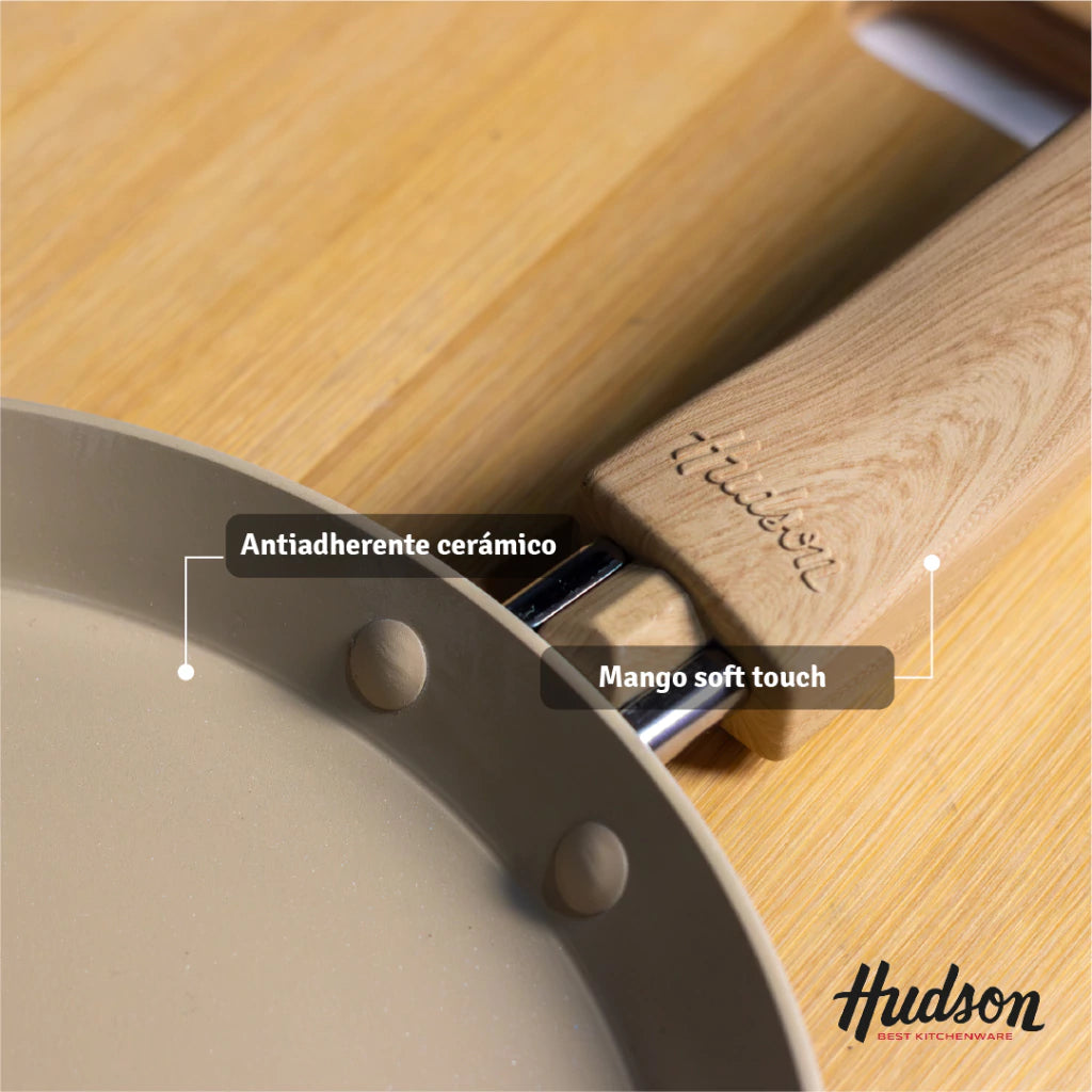 Panquequera 22 Cm Antiadherente Cerámico Harmony Hudson