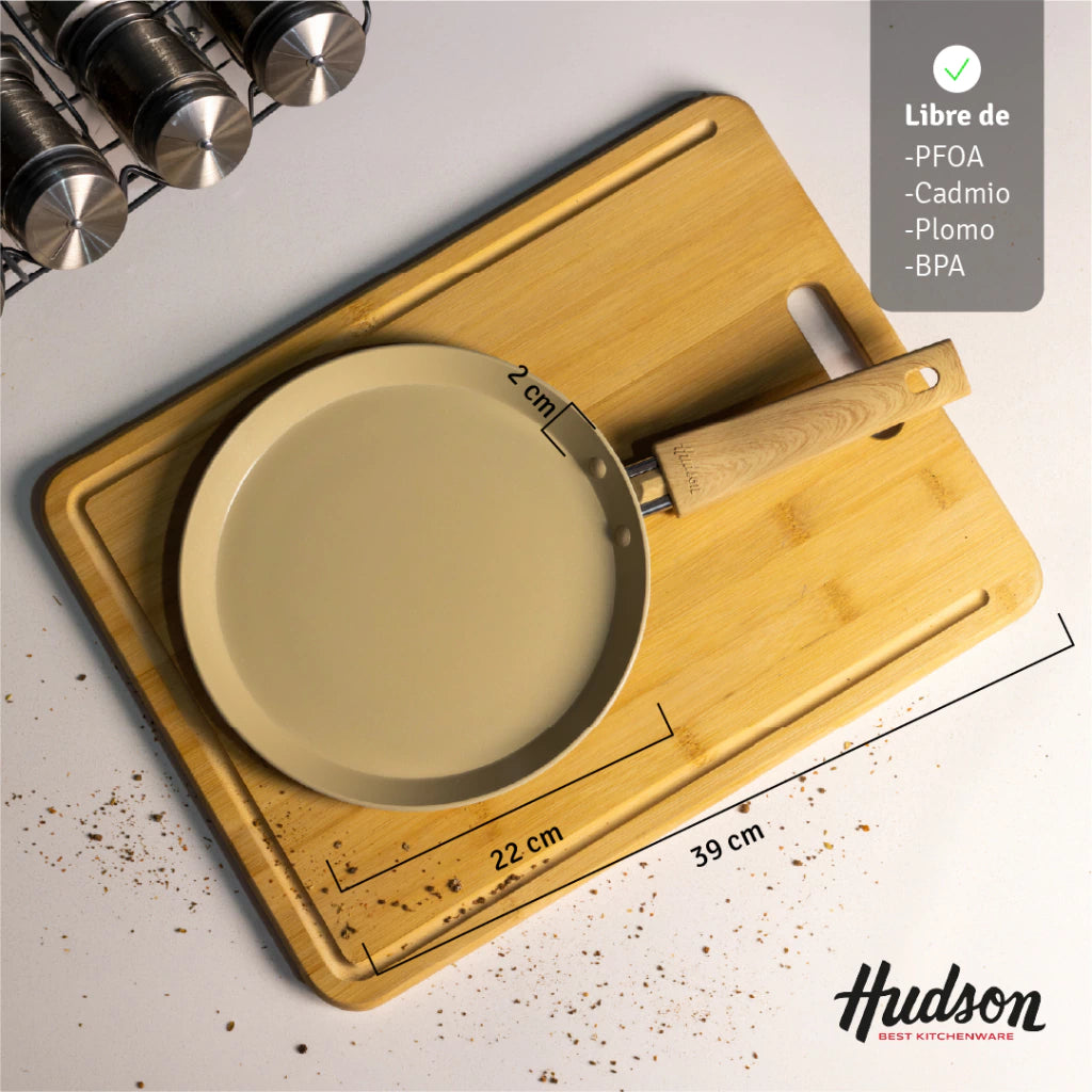 Panquequera 22 Cm Antiadherente Cerámico Harmony Hudson
