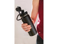 Botella Deportiva Negra 960 ml Aislacion Doble + Base Silicona