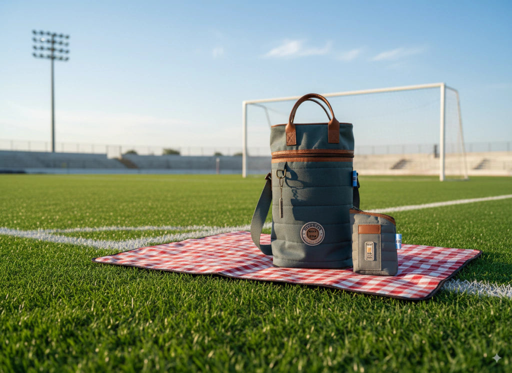 Set de Mochila Matera + Yerbera Verde en Poliester