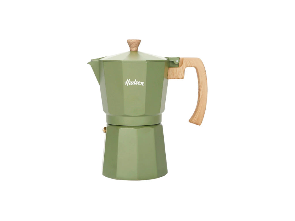 Cafetera Italiana de 450 ml Aluminio Línea Olive