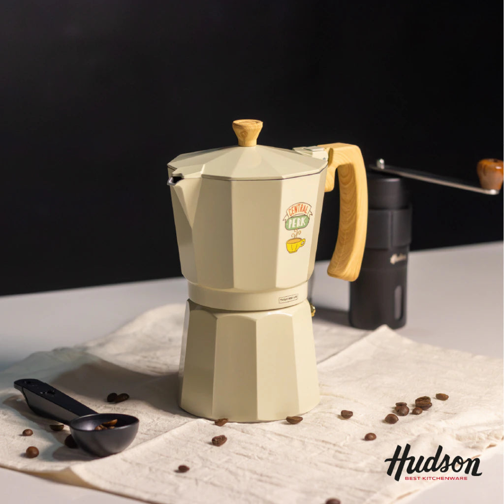 Cafetera Italiana De Aluminio De 450ml Línea Friends
