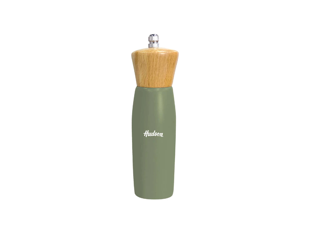 Molinillo De Madera Color Verde Olive 20cm