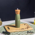 Molinillo De Madera Color Verde Olive 20cm