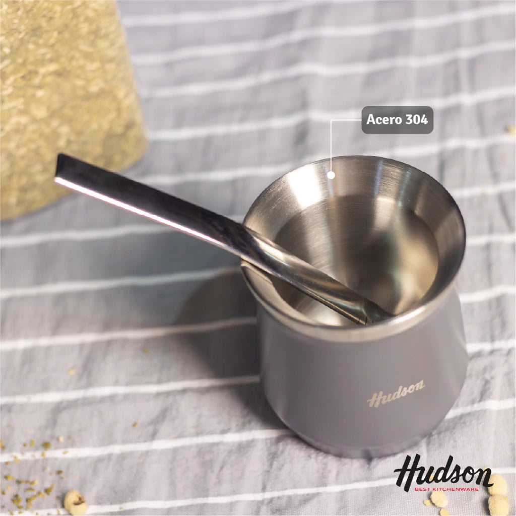 Mate Vaso Gris de Acero Inoxidable de doble pared 140 ml c/ Bombilla