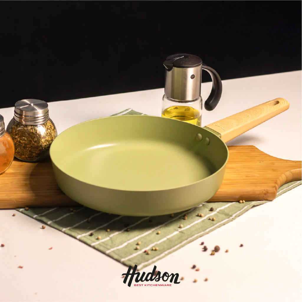 Sartén de Aluminio de 24 Cm Con Antiadherente Línea Olive 1.4 L