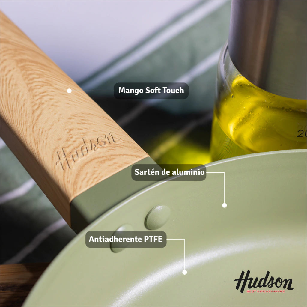 Sartén Aluminio de 26 Cm Con Antiadherente Línea Olive 1.8 L