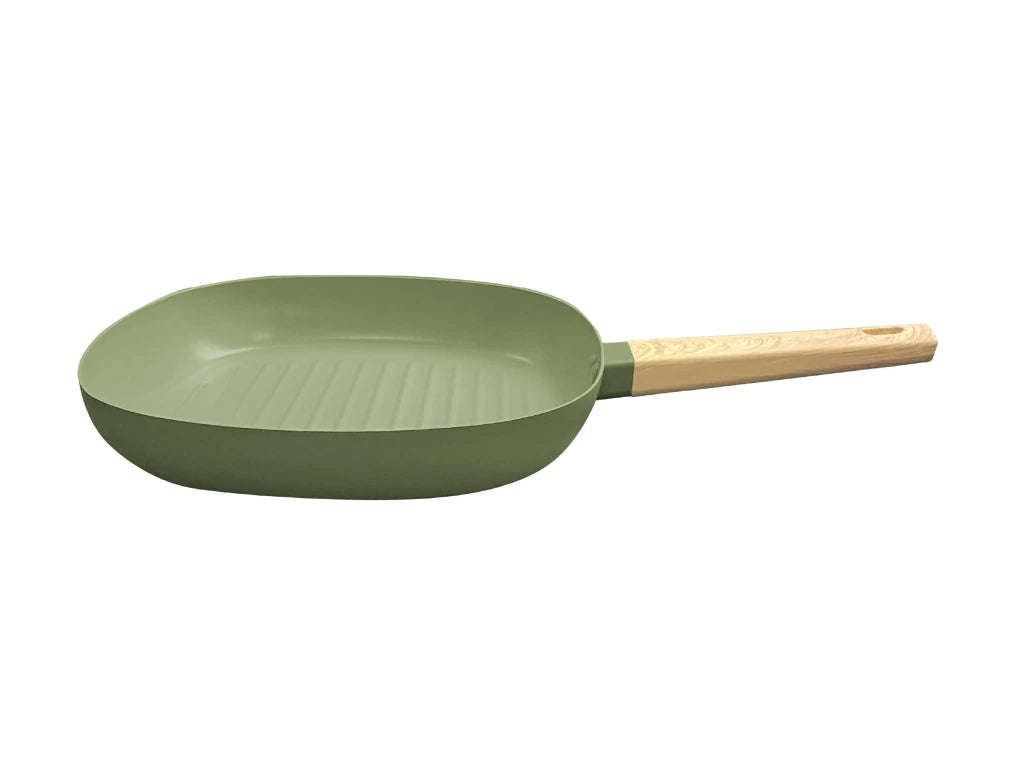 Bifera Aluminio de 26 Cm Con Antiadherente Línea Olive