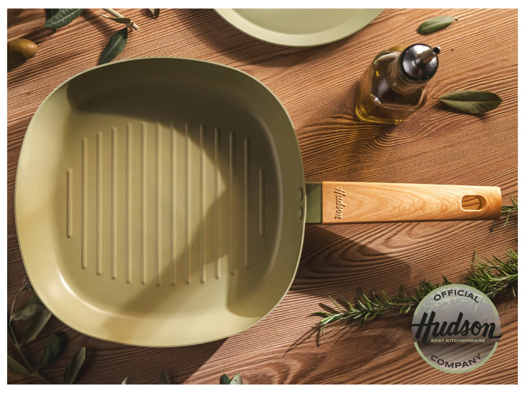 Bifera Aluminio de 26 Cm Con Antiadherente Línea Olive