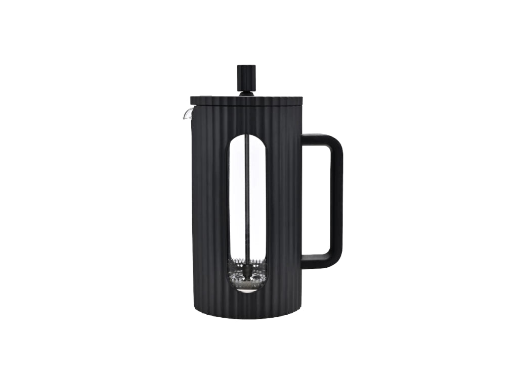 Cafetera Francesa De 1 L Vidrio Y Plástico Negro 9 Pocillos
