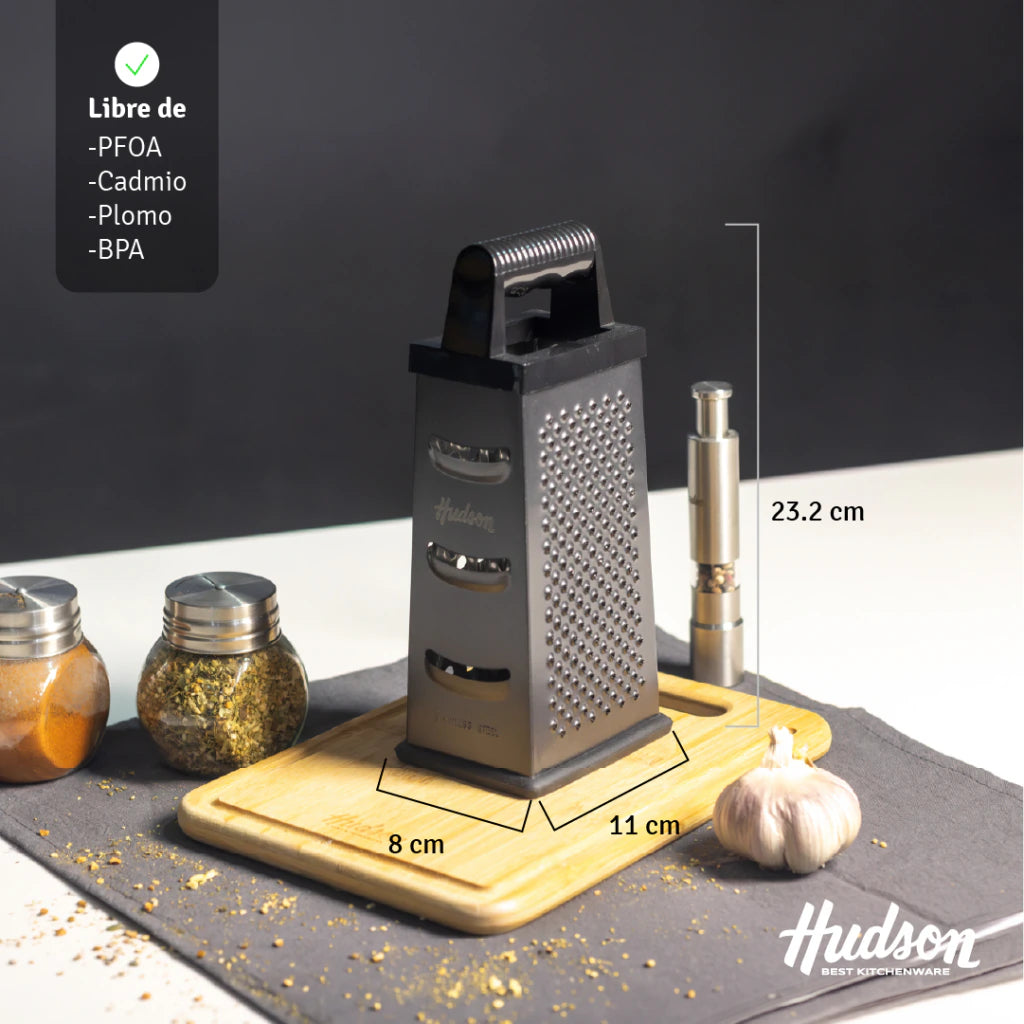 Rallador Acero Inoxidable 24 x 8.5 x 11 cm 4 Caras