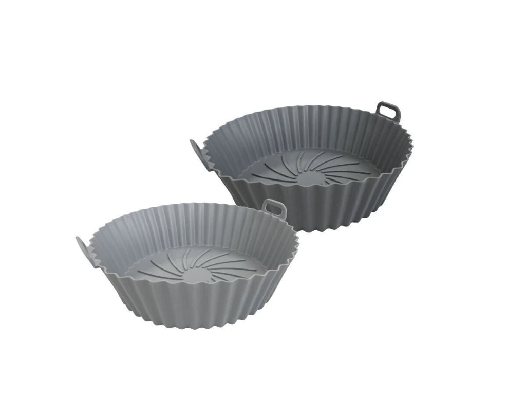 Molde de Silicona Para Airfryer 22x6 cm Gris