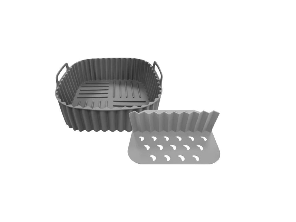 Molde de Silicona para Air fryer 22x7,5 Cm Con separador