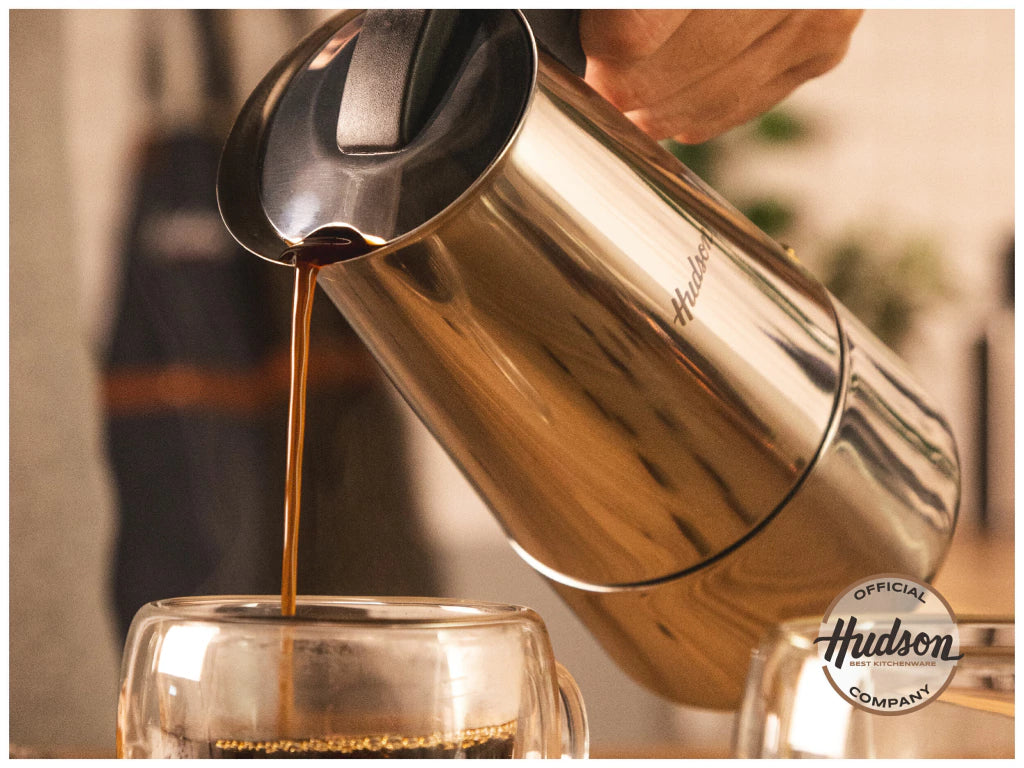 Cafetera Italiana de 650 ml Acero Inoxidable Pulido