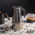 Cafetera Italiana de 650 ml Acero Inoxidable Pulido