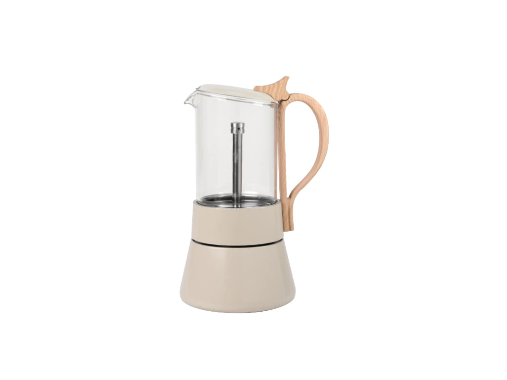 Cafetera Italiana 400ml Acero Inoxidable Harmony Inducción