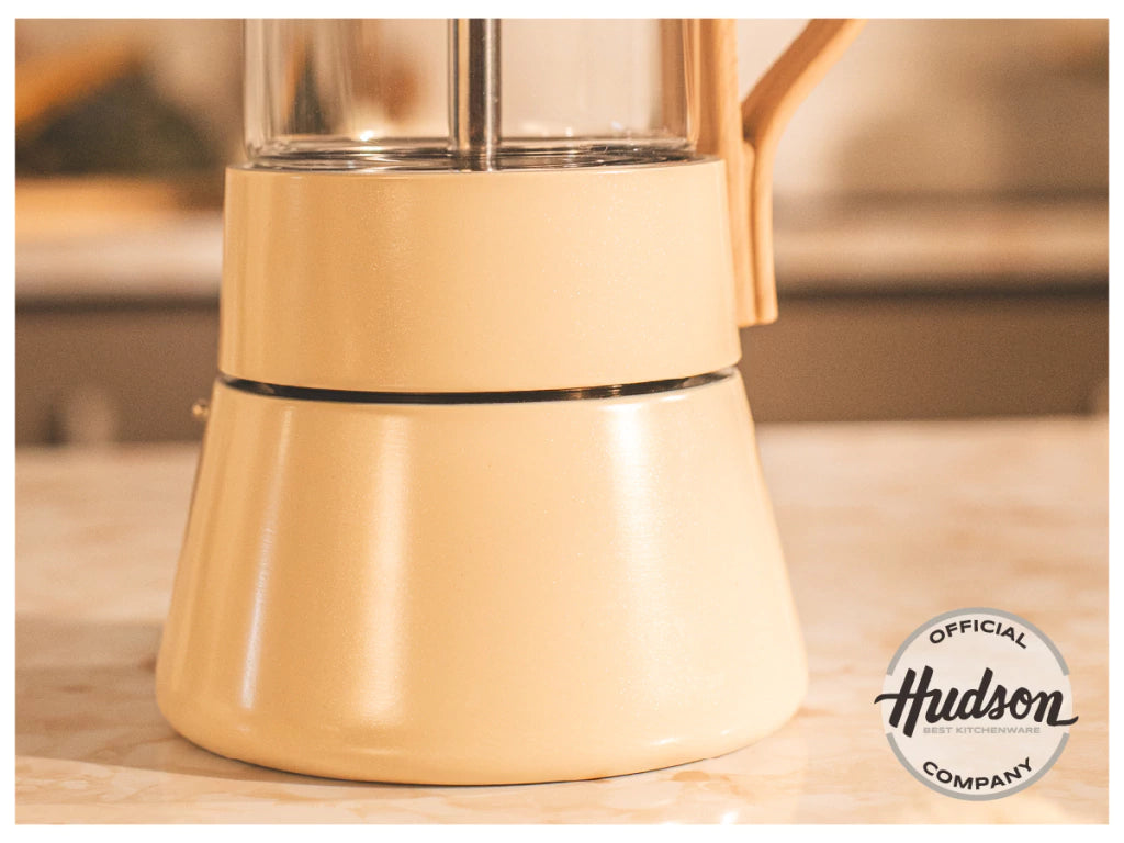Cafetera Italiana 400ml Acero Inoxidable Harmony Inducción