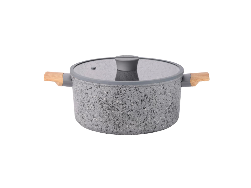 Nueva Olla Stone 28 cm 8.1 Litros de Aluminio Forjado c/ Antiadherente