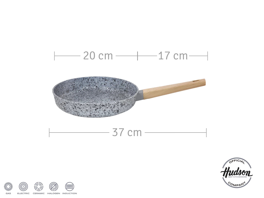 Nueva Sartén 20 cm STONE de Aluminio Forjado c/ Antiadherente p/ Inducción
