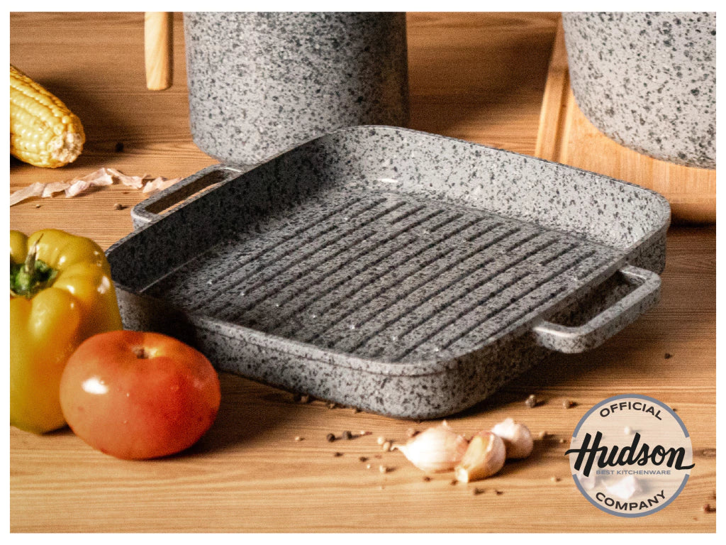 Nueva Bifera 28 cm STONE de Aluminio Forjado c/ Antiadherente p/ Inducción