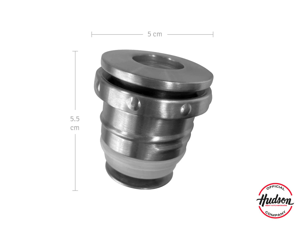Tapón Gris Oscuro Acero Inoxidable p/ Termo