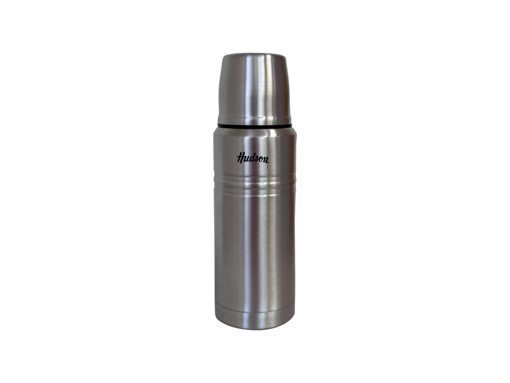 Termo De 500 Ml De Acero Inoxidable Y Acabado Pulido