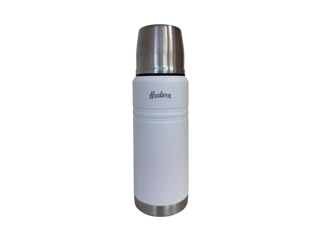 Termo de Acero Inoxidable 750 Ml Color Blanco