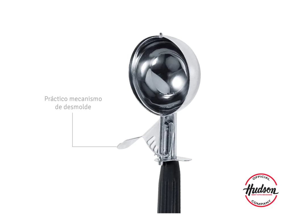 Cuchara para Helado De Acero Inoxidable 22 cm