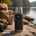 Termo Hudson Acero Negro De Acero Inoxidable 750 Ml